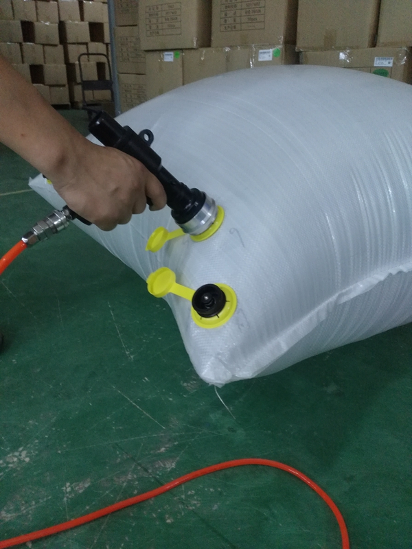HS1013B Lockable system gun air inflator for dunnage bag with matal