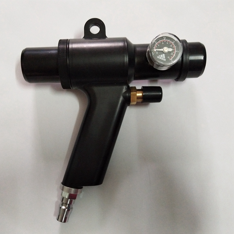 HS1013FB Dunnage bag inflator gun with pressure gauge and metal tip