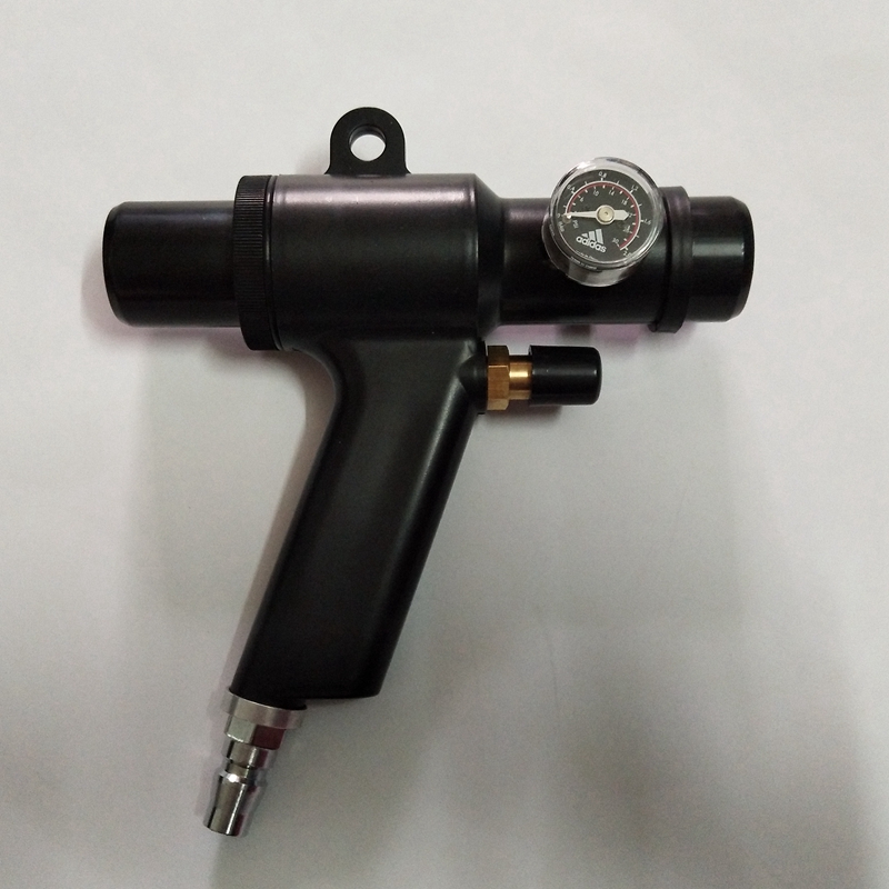 Inflador de pistola de airbag de estiba HS-1013F con manómetro