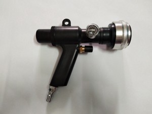 HS-1013FB Pistolet do pompowania worków sztauerskich z manometrem i metalową końcówką