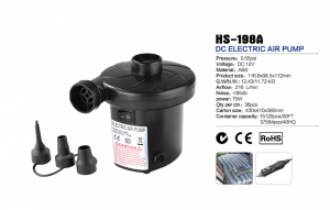 HS-198A DC elektrikli hava pompası