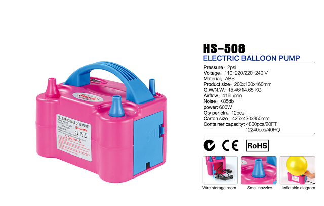 HS-508 elektrikli balon pompası