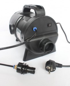 HS-8102B AC high pressure air  blower with automaticly  inflation and stop function)